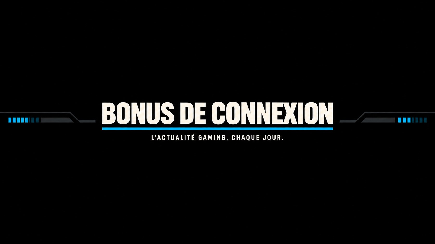 Bannière Bonus de Connexion